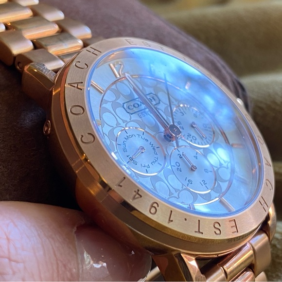 Coach Rose Gold Watch - Picture 4 of 8